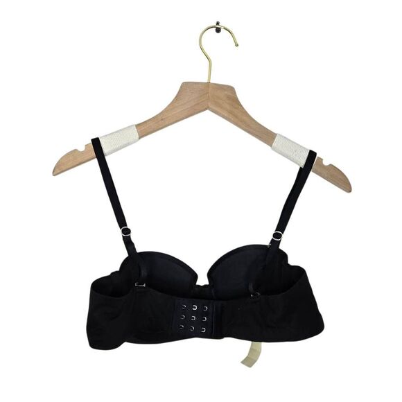 Aerie Sunnie Strapless Bra Size 32A Black Removable Straps - Picture 3 of 6